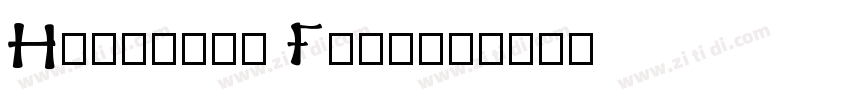 Hellfire Flames字体转换